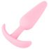 Cuties Mini Po-Plug - Silikon Analdildo - Pink (2,1cm)