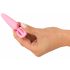 Cuties Mini Butt Plug - silikonski analni dildo - roza (2,1 cm)