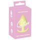 Cuties Mini Silicone Anal Plug - Yellow (3.1cm)