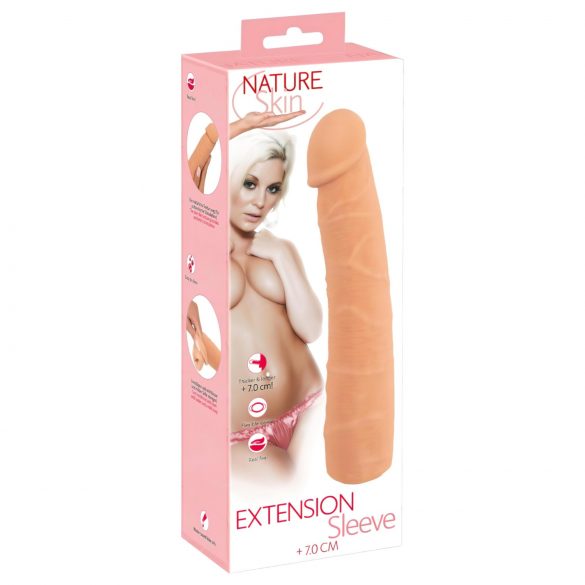 Nature Skin - Penis Sleeve Extender and Thickener (24cm)