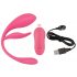 SMILE - Rechargeable Wireless Vibrating Egg (Pink)