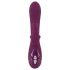 Vibratore ricaricabile SMILE con 3 motori e stimolatore clitorideo (viola)