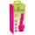 SMILE Powerful - Akkubetriebener, zweimotoriger Saugnapf-Vibrator (Pink)