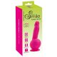 SMILE Powerful - Akkubetriebener, zweimotoriger Saugnapf-Vibrator (Pink)