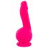 SMILE Powerful - rechargeable, 2-motor suction cup vibrator (pink)