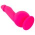 SMILE Powerful - rechargeable, 2-motor suction cup vibrator (pink)