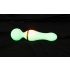 You2Toys Glow in the dark - masseur vibrant fluorescent (blanc)