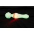 You2Toys Vibrator fluorescent care strălucește în întuneric (alb)