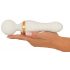 You2Toys Glow in the dark - självlysande massagevibrator (vit)