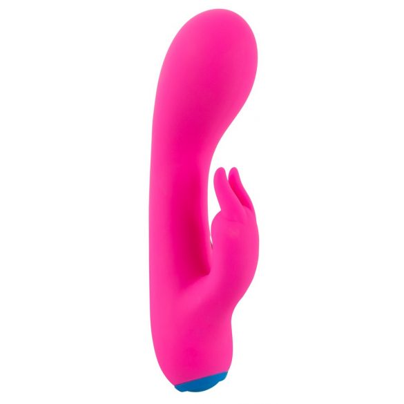 You2Toys colorat - vibrator pentru clitoris, rezistent la apă, cu acumulator (roz)