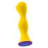 You2Toys colorful - rechargeable, waterproof anal vibrator (yellow)