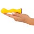 You2Toys colorful - rechargeable, waterproof anal vibrator (yellow)