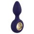 Vibratore anale ricaricabile SMILE con anello (viola)