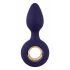 Vibratore anale ricaricabile SMILE con anello (viola)