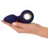 SMILE - oplaadbare anale vibrator (paars)