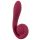 Vibratore per Punto G Impermeabile Ricaricabile "Rosa Fiorita" di You2Toys (Rosso)