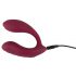 You2Toys Rosenrot - oplaadbare, draadloze draagbare vibrator (rood)