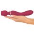 Rose Red - Rechargeable Rose Stick Vibrator (Red)