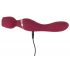 Rose Red - Rechargeable Rose Stick Vibrator (Red)