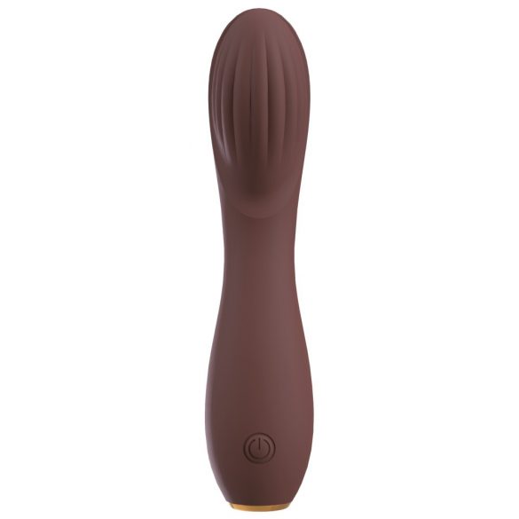 Vibratore Ricaricabile in Silicone per Punto G Hazel 05 di You2Toys - Flessibile e Potente (Viola)