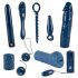 You2Toys - Midnight Blue - Vibrator Set (9 Pieces)