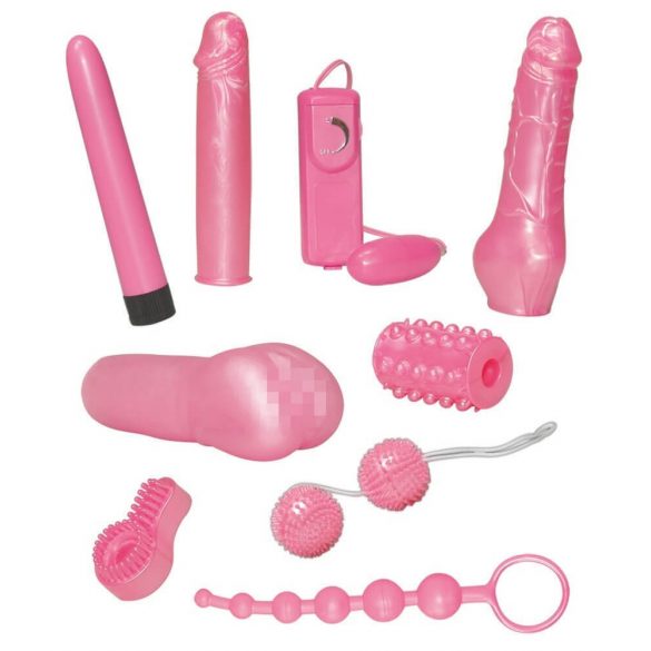 Set vibrator roz You2Toys (9 piese)