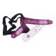 You2Toys Vibrating Strap On Duo - pripínacie duo dildo s vibráciou