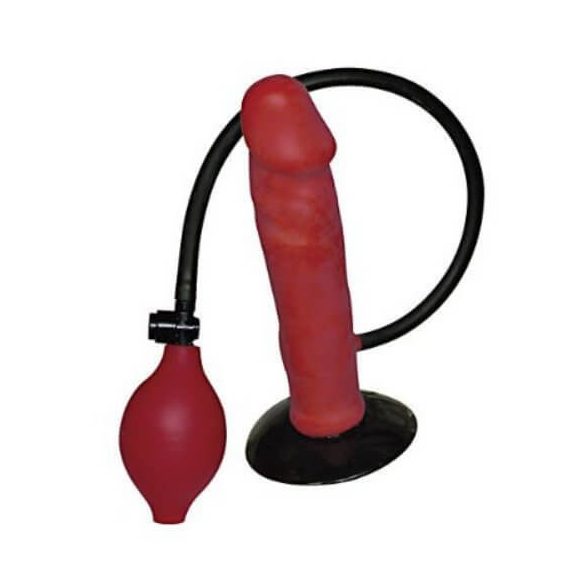 You2Toys - Vibrator mit haftendem Fuß und aufblasbarer Sexballon