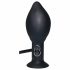 You2Toys - True Black Analballon Schwarz - Analvibrator und Dehnungskegel in einem