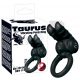 You2Toys - Taurus - dubultais motora vibrējošs dzimumlocekļa gredzens (melns)