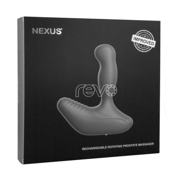 Nexus Revo - ново поколение ротационни стимулатори на простатата (черен)