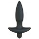 Small Black Velvet Vibrating Cone