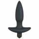 Small Black Velvet Vibrating Cone