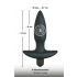 Small Black Velvet Vibrating Cone