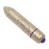 RO-80mm - Kleiner Lippenstiftvibrator (7 Rhythmen) - Gold