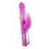 Vibrator cu bile Pearls Rabbit - roz