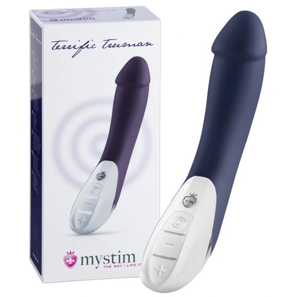 mystim Prachtige Truman - tweemotorige vibrator (blauw)