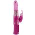 Vibratore Sugar Babe con Perle e Stimolatore Clitorideo Coniglio (Lampone) - You2Toys