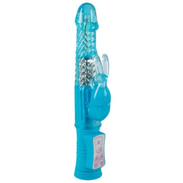 You2Toys - Sugar Babe - perliger, kaninchenförmiger Vibrator (blau)