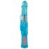 Vibratore con Perle e Stimolatore Clitorideo Coniglietto "Sugar Babe" - You2Toys (blu)