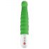 Fun Factory G5 - Rechargeable, Waterproof Ribbed G-Spot Vibrator (Green)