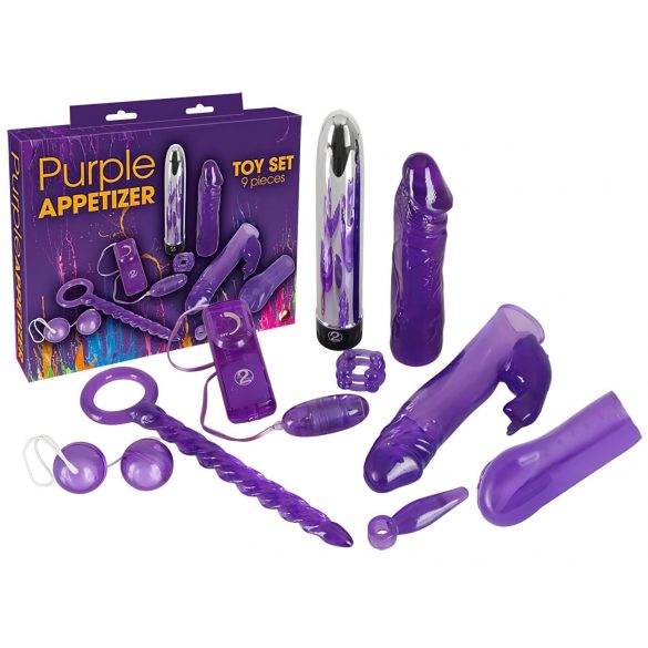 You2Toys - Purple Pleasure - Vibrator Set (9 Pieces)