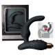 O-Boy Slim Silicone Prostate Vibrator - Black (7 Patterns)