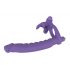 You2Toys - Los Analos - 3vienā vibrators (violets)