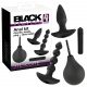 Black Velvet Anal Set (4-Piece)