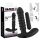 Black Velvet gerippter Vibrator - Medium (Schwarz)