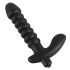 Zwarte Fluwelen Geroezel Vibrator - Medium (Zwart)