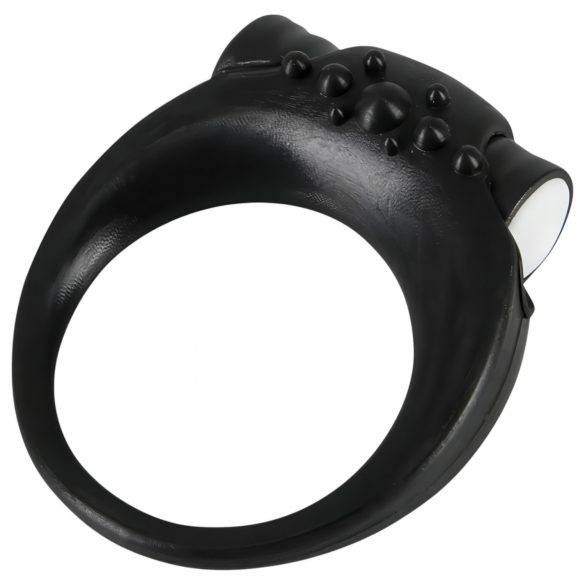 SMILE Stayer - Vibrating Cock Ring (Black)