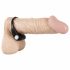 SMILE Stayer - inel vibrator pentru penis (negru)