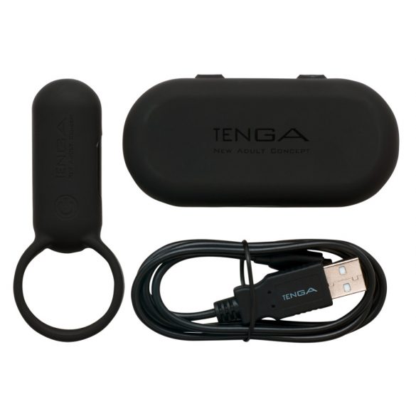 TENGA Smart Vibe vibratsiooni peeniserõngas (must)